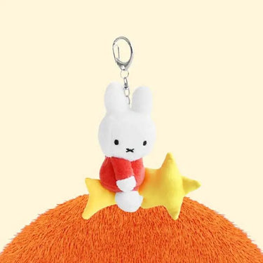 Miffy Dream Series Plush Keychain 12cm Miffy on Shooting Star - Kawaii Toys